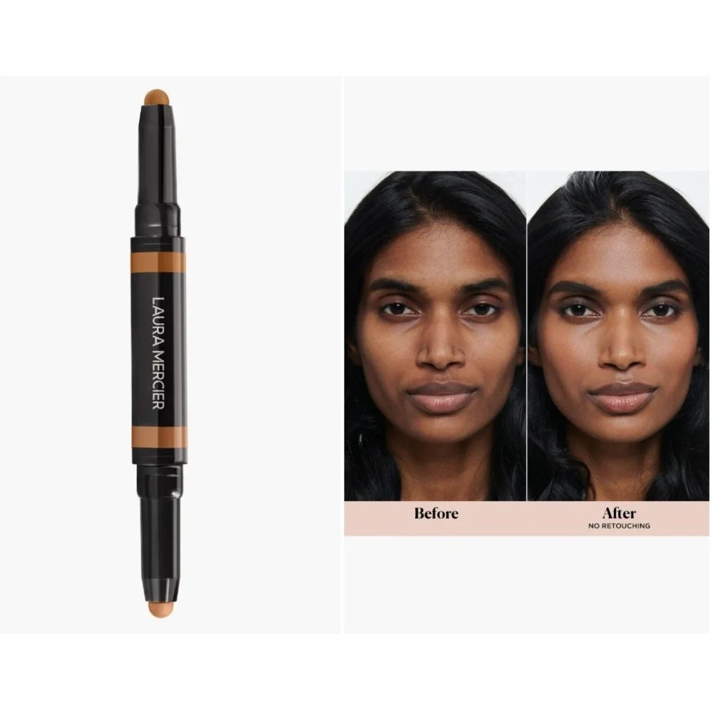 Laura‎ Mercier Secret Camouflage Brighten and Correct Concealer Duo Stick 5N